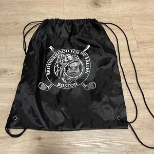 BPD Boston Police Brotherhood For The Fallen Golf Tournament Drawstring Backpack